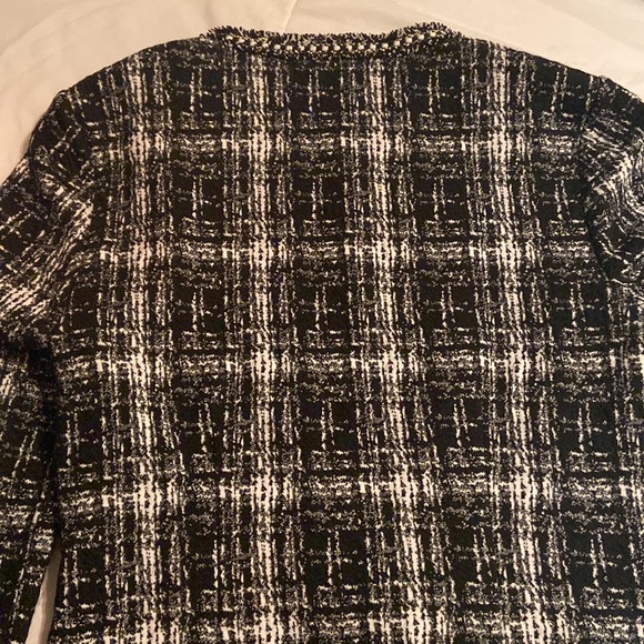 Joseph Ribkoff tweed-look blazer-jacket size 2 - Picture 6 of 7